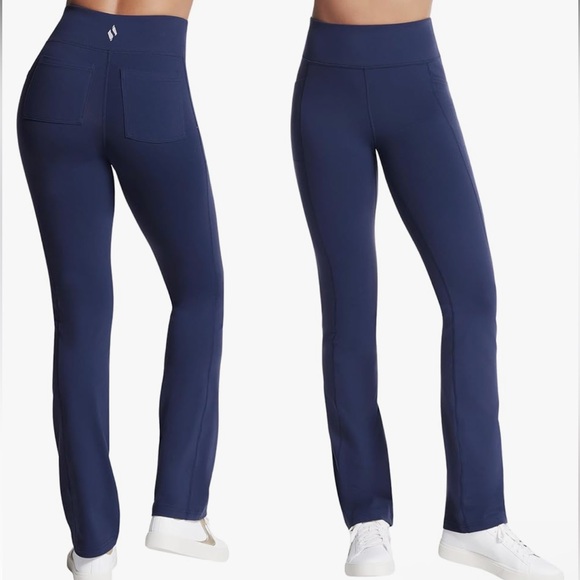 Skechers Pants - Skechers Navy Blue Activewear Leggings